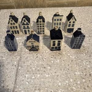 VTG Delft’s Blue Made In Holland ,9 Little Homes - Picture 1 of 19