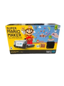 Nintendo Wii U Super Mario Maker 32 GB schwarzes Handheld-System (ohne Amiibo) - Bild 1 von 4