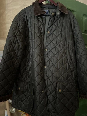 Chaqueta acolchada verde American Living talla grande Foto 1 de 4