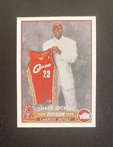 2003 Topps #221 Lebron James Rookie Card RC ICONIC Great Eye Appeal See Last Pic - Picture 1 of 7