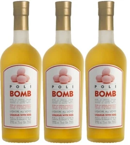 3 Flaschen Jacopo Poli Kreme 17 Bomb Eierlikör a 0,7 L 17 % vol. (3x700ml) - Bild 1 von 1