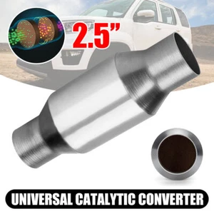 Universal Katalysator Edelstahl 400 Zellen Edelstahl Caberre Φ 63mm 2.5'' - Bild 1 von 16