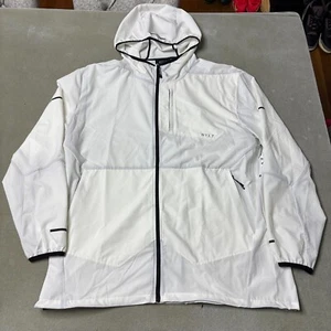 BYLT Swift Windbreaker Jacke Herren XXL weiß Full-Zip Langarm Kapuze - Bild 1 von 7
