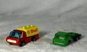 PLAYART Shell Oil Tanker Truck Die Cast Yellow Red Yatming Semi Truck green - Picture 1 of 3