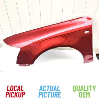 Guardabarros delantero izquierdo LZ3G rojo canyon OEM 2005 2006 2007 2008 Audi A6 Foto 1 de 4