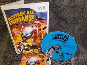 Destroy All Humans Big Willy Unleashed Nintendo Wii - En caja completa - Imagen 1 de 7