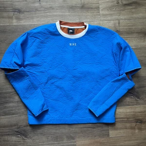 Nike Sportswear Woman’s Tech Pack Blue Crew Top (930765-403) Size Medium $120 - Picture 1 of 9