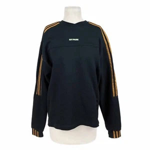 Adidas x Ivy Park Unisex kleines Rundhalsausschnitt-Sweatshirt schwarz GT6657 Streetwear - Bild 1 von 9
