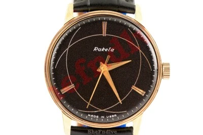 Ex Raro Reloj de Pulsera Ruso URSS Estilo Clásico Raketa Atom cal. 2609 Foto 1 de 4