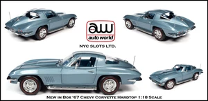 Auto World 1967 Chevrolet Corvette 427 (MCACN) 1:18 Diecast Car - Picture 1 of 13