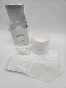 GlassyBaby weiß HOPE mundgeblasen Votivkerzenhalter Glassy Baby Neu mit Etikett - Bild 1 von 7
