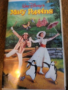 Sealed Disney MARY POPPINS VHS 023 - 1997 Classic Collectable * - Picture 1 of 7