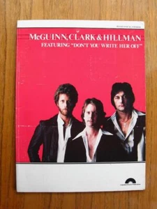 McGuinn, Clark & Hillman Songbook 1979 Klavier Gesang Gitarre Akkorde Noten - Bild 1 von 1