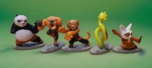 (5) Dreamworks Kung Fu Panda Tigress (2021) Mattel Micro Collection Mini Figures - Picture 1 of 14