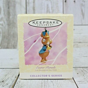 Hallmark Keepsake Ornamento Desfile de Pascua Conejo Banda Cuerno Fecha 1994 - Imagen 1 de 8