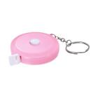 Measuring Tape 1.5M/60" Retractable Tape Measure with Key Chain, Light Pink