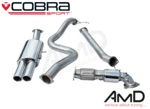 Cobra Sport Fiesta ST180 Full Exhaust System Non Res Cat Back Sport Cat FD66b - Picture 1 of 3