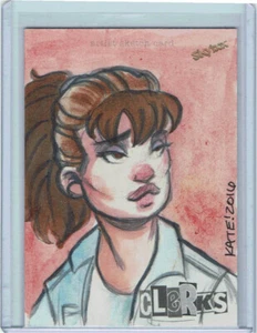 Clerks Skybox 2017 Artist Sketch Art Card 1 of 1 - Artist Kate Carleton - Picture 1 of 1