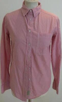 Jack Wills red white stripes 100% cotton Shirt. UK women's size 8 - Image 1 of 4