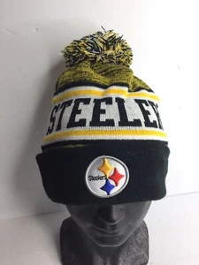Steelers Knitted Adult Beanie New Out Of Package - Picture 1 of 5