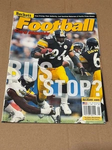 Beckett Football Card Monthly Jan 2002 – Jerome Bettis Cover (Vol 18 No 1) - Bild 1 von 2