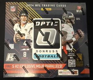 2024 Panini Donruss Fútbol Óptico HÍBRIDO CAJA H2 Sellada de Fábrica 8 Paquetes - Imagen 1 de 2