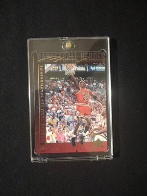 Michael Jordan Basketball Heroes: Michael Jordan 1994-95 Upper Deck #43 - Image 1 of 4