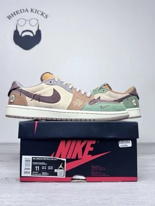 Talla 11 - Jordan 1 Retro OG x Zion Williamson Low Voodoo DZ7292-200 Usado - Imagen 1 de 10