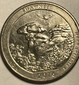 2016 D Illinois Viertel Shawnee ATB-Serie im Umlauf KOSTENLOSER VERSAND - Bild 1 von 3