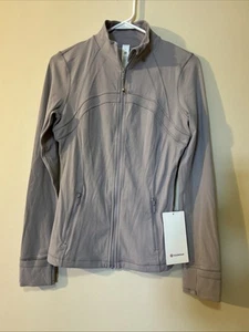Chaqueta Lululemon Define Nulu en MUGR similar a Gris Lavanda Talla 8 Cremallera Completa NUEVA - Imagen 1 de 4