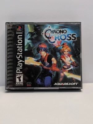 Chrono Cross (PlayStation 1) Black Label – Complete in Box, Tested, Iconic JRPG - Image 1 of 4