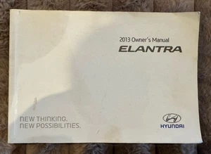 ๐๐2013 Hyundai Elantra Owners Manual OEM Free Shipping๐๐ - Picture 1 of 2