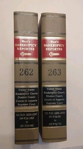 West's Bankruptcy Reporter Book Vol. 262 & 263 US-Bezirksberufungsgerichte - Bild 1 von 16
