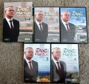Doc Martin Collection Series 1-4 8 DVD Box Set Martin Clunes Acorn Media - Picture 1 of 3