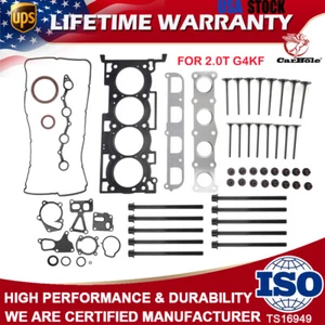 Juego de juntas de culata con pernos para Hyundai Genesis Coupe KIA Optima 2.0T G4KF - Imagen 1 de 19