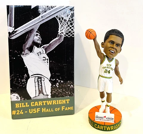 Bill Cartwright USF University of San Francisco Dons Hall of Fame Bobblehead SGA Cover