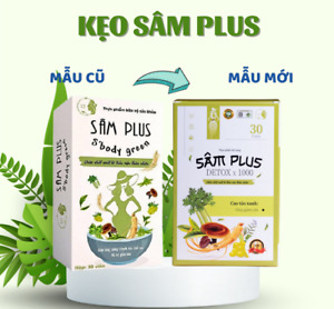 5x  Sam Plus Detox x 1000-new model of Sam Plus Sbody Green–weight loss Giam can