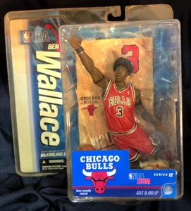 Chicago Bulls Ben Wallace McFarlane NBA Series 12 Figure - Picture 1 of 3