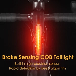 100LM Fahrrad Rücklicht USB Wiederaufladbar Superhell LED Rot Fahrrad Rücklicht - Bild 1 von 10