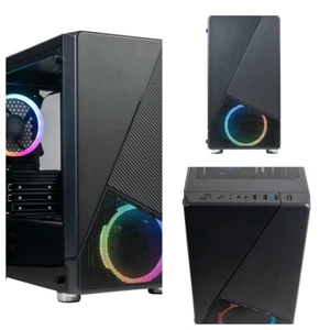 AMD Pro-PC Noir - AMD Ryzen 3 4300G / SSD o. HDD / 8GB / Windows - Bild 1 von 2