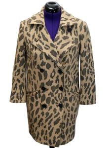 BOSS ORANGE Ofrieda Damen Mantel Leopardenmuster Gr. 36 (DE) / 38 (FR) / 8 (UK) - Bild 1 von 13