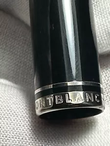NEW MONTBLANC GENERATION PEN PARTS BLACK & PLATINUM PEN REF. # 13418 - Picture 1 of 30