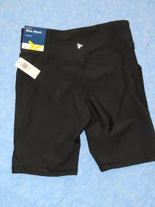 NWT Old Navy Active Girl's Go-Dry Powersoft size L 10-12 high rise bike shorts - Picture 1 of 2