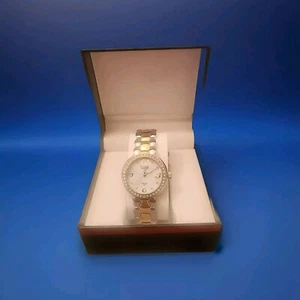 NUEVO Reloj de Vestir Burgi BUR084TTG Para Mujer Cuarzo Dos Tonos Plateado/Dorado Elegante Elegante - Imagen 1 de 6