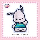 🌸POCHACCO SANRIO Kawaii Full Embroidered Applique Iron Sew On Patch Badge UK🌸