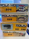 Pola Ho Scale Houses  In Sealed Boxes 502, 504, 545, 628  1960'S
