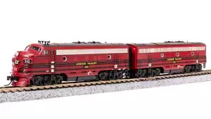 Broadway Limited N EMD F3A+B Lehigh Valley LV #510, 511 DCC/SND LED 7722 - Picture 1 of 9
