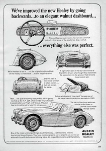 Austin-Healey 3000 Mark III 1964 anuncio impreso original - Imagen 1 de 1