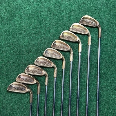 Ping Eye 2 Beryllium Copper Irons Red Dot RH 3-9 +W+SW Matching Numbers POLISHED - Image 1 of 4