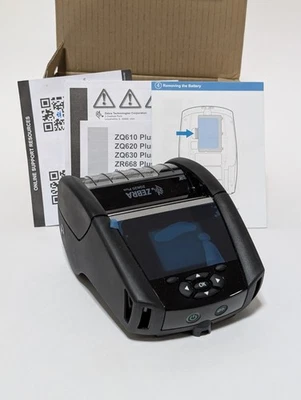 Zebra Tragbarer Etikettendrucker ZQ620 ZQ62-AUWA004-00 Bluetooth WiFi Ist-Zustand - Bild 1 von 4